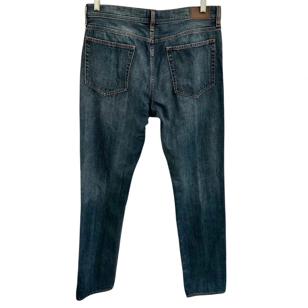 J. Crew Sutton Straight-Fit Jean in Dark Wash Size 32 x 34